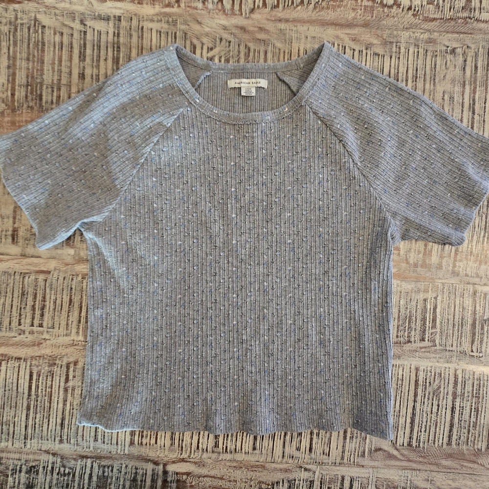 American Eagle Gray Top